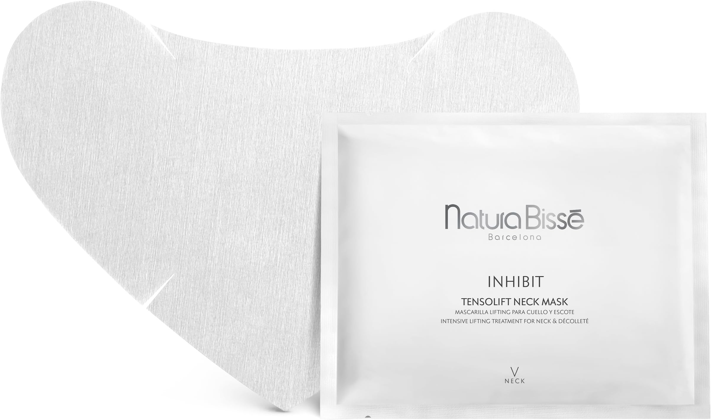 Natura Bissé Inhibit Tensolift Neck Mask | Neck & Décolleté Lifting Solution | Hydrates, Smooths & Brightens
