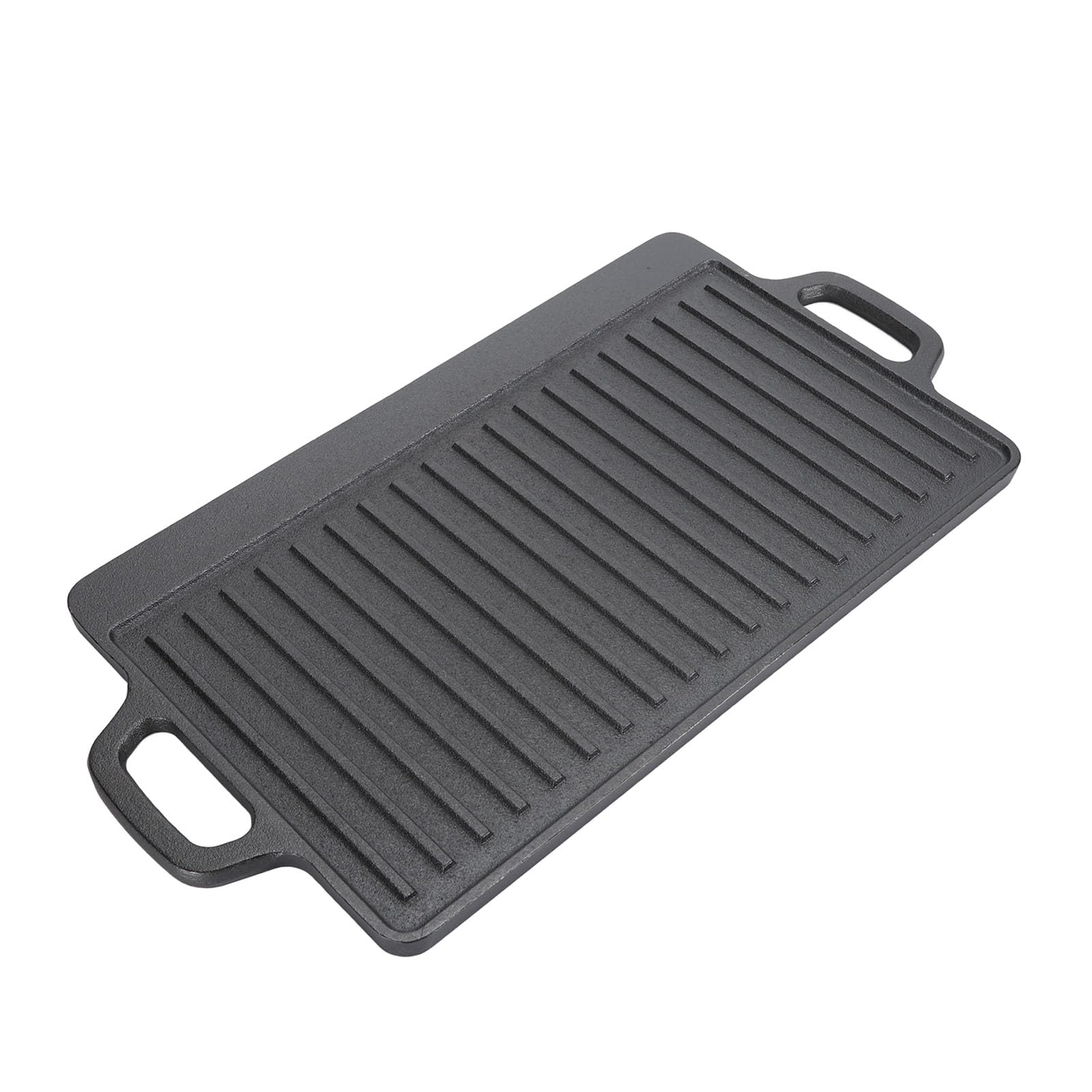Plaque de cuisson rectangulaire en fonte contre les cuissons manquées