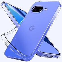 Silicone Clear Google Pixel 10A Case,Ultra Thin with Comfort Grip
