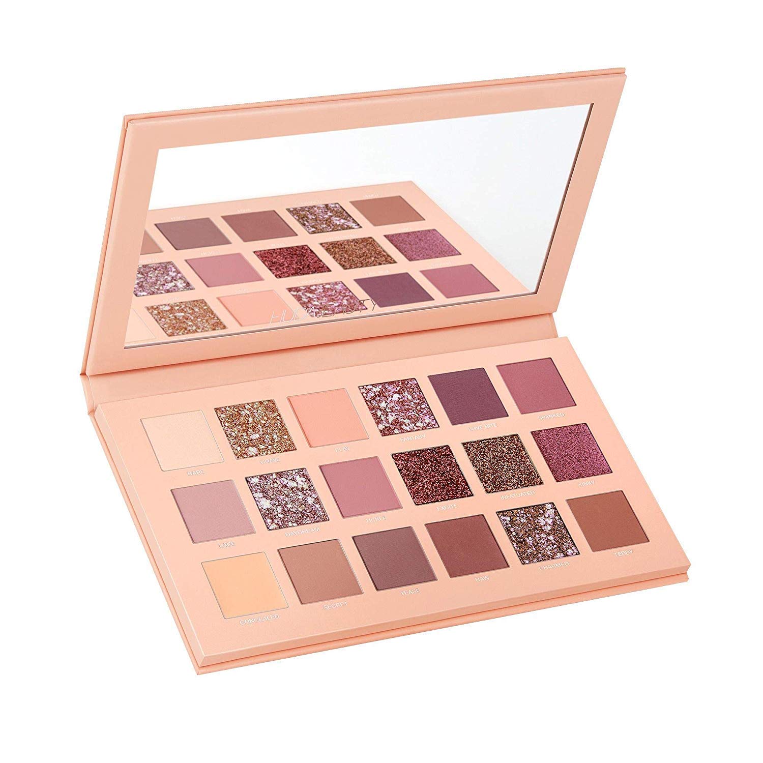 New Nude Edition Eyeshadow Palette 18 (Multi Color) Shimmery Finish