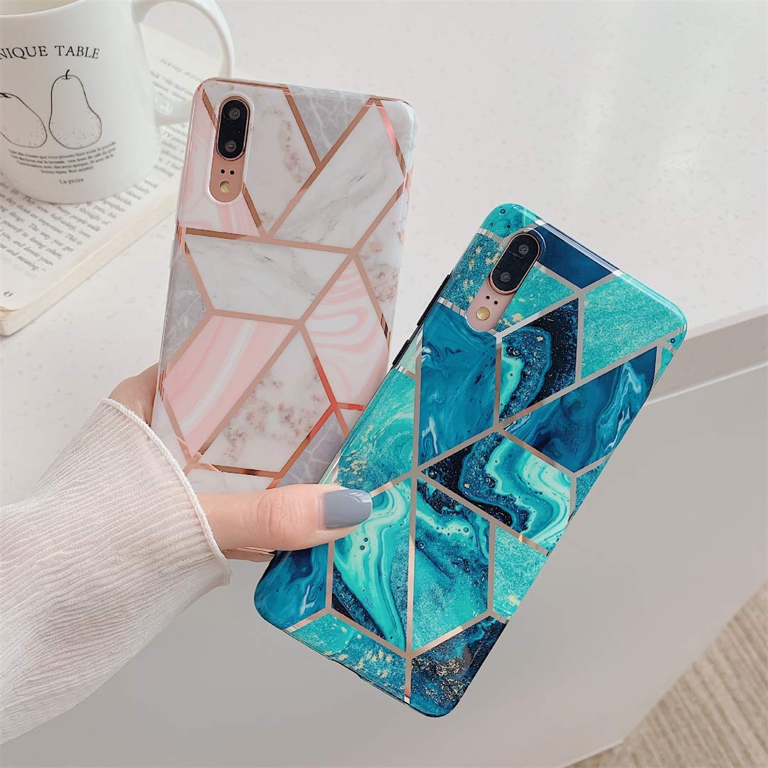 Wuzixi Coque Pour Huawei P20 Lite. [Double Protection] 2 En 1 Cover