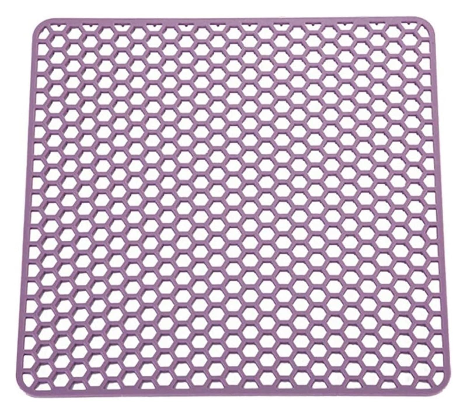 ZQFHSX Silicone Kitchen Sink Drainage pad, Counter Protector Mat for Dish Drying and Utensils 30.5x30.5x0.9cm