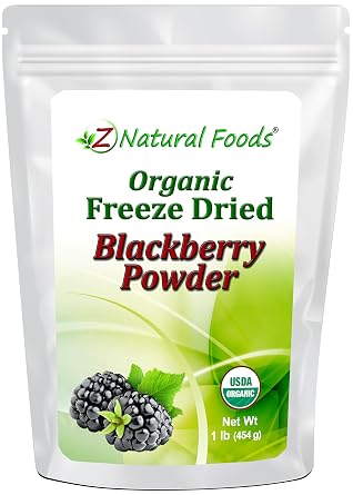 Z Natural Foods Organic Blackberry Powder - Freeze Dried, 16 oz