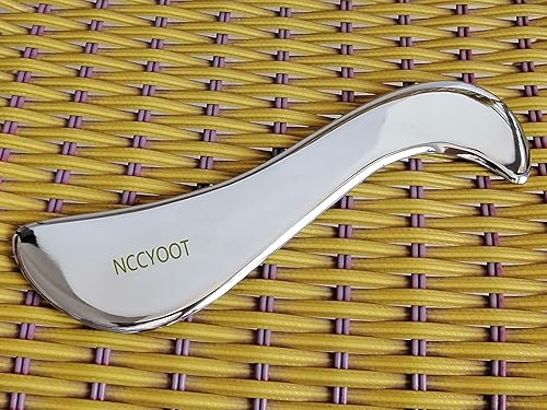 Miniatura 3 de NCCYOOT Gua sha Tool gua sha Herramienta de acero inoxidable iastm herramienta de masaje Gussha herramienta de raspado muscular para terapia de