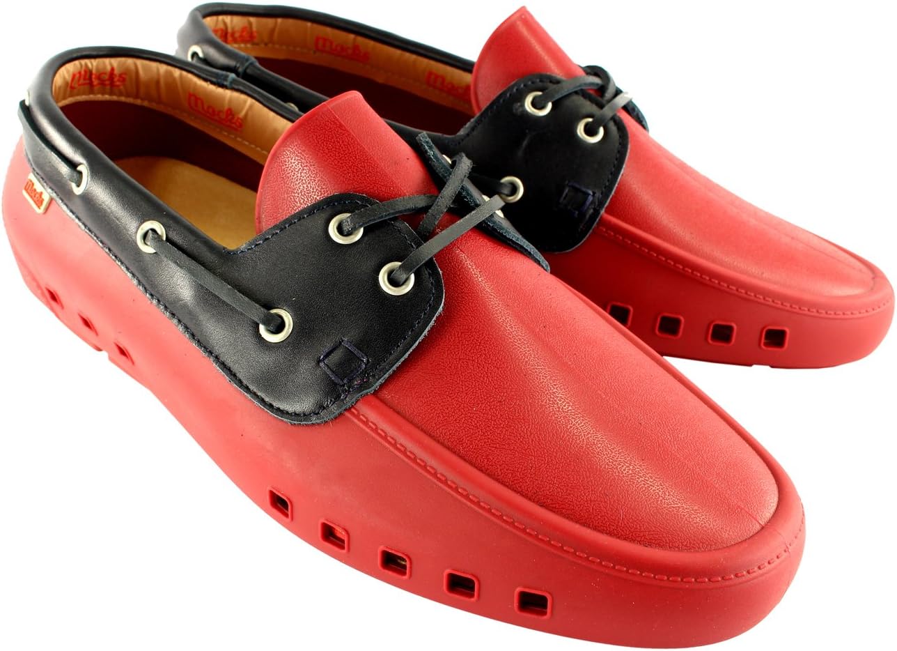 Mens Mocks Mocklite Boater Slip On Oxfords Mocassin Vacation Boat Shoes