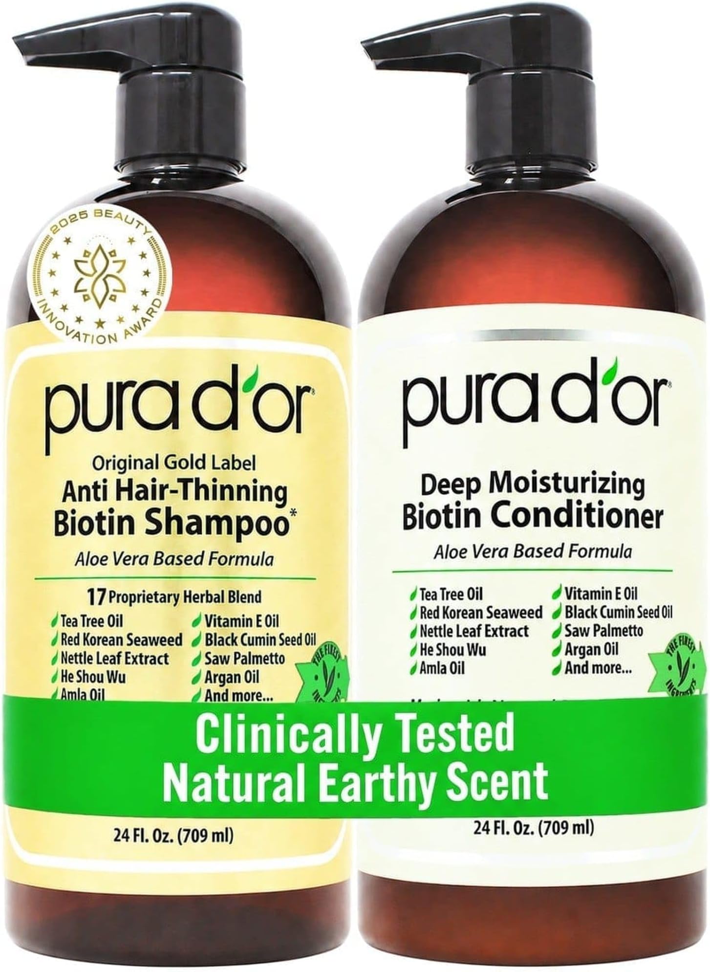 PURA D'OR Deep Moisturizing Treatment for Dry, Damaged Hair, Softer, Smoother, Color Treated Hair, Sulfate Free, Argan Oil Formulated with Natural Ingredients for Men and Women, 16 fl oz (Packaging May Vary) Conditioner