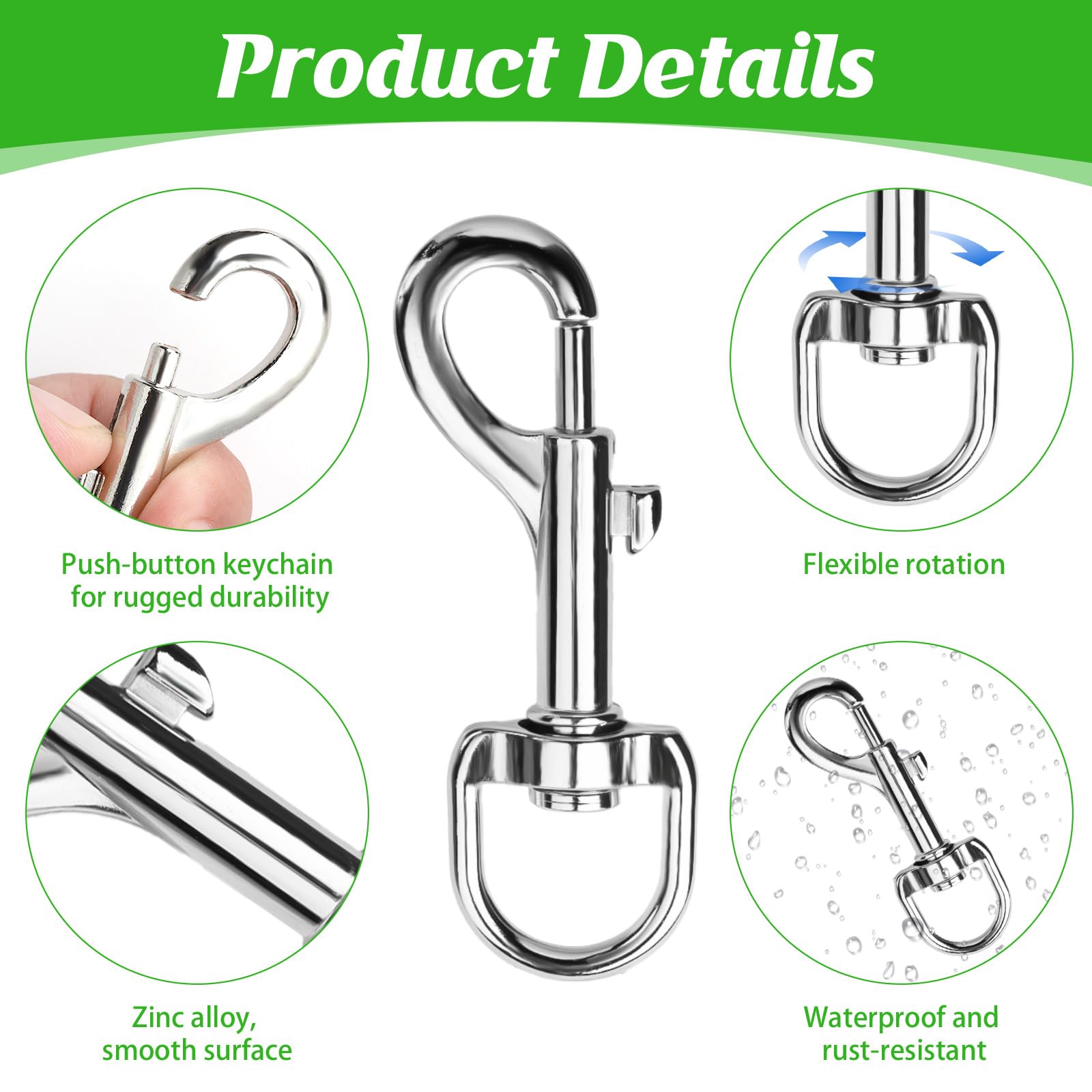 Swivel Snap Hooks Heavy Duty - Image 4