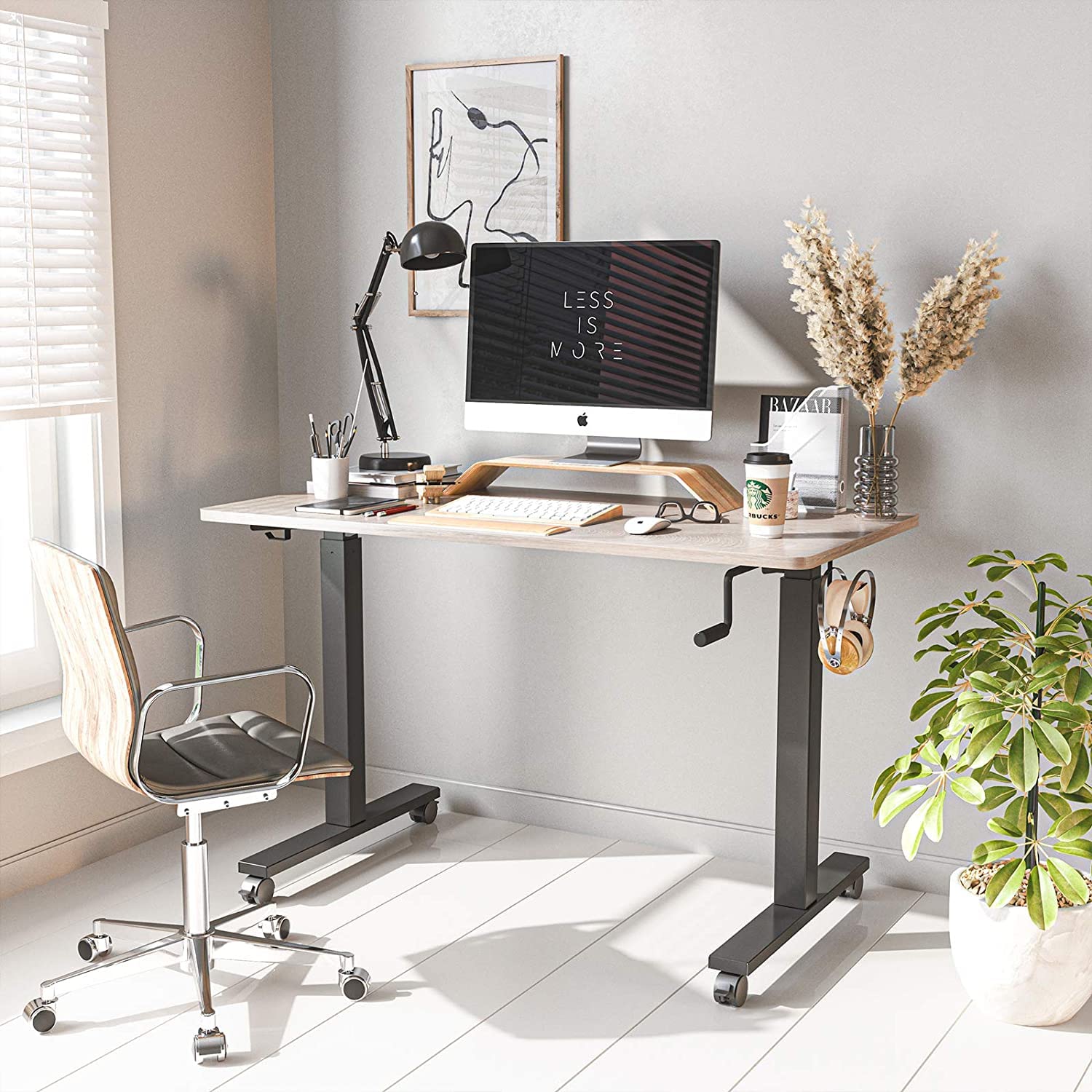 未使用 FEZIBO 電動 昇降式デスク スタンディングデスク 幅100cm Amazon | FEZIBO 電動 昇降デスク スタンディングデスク 幅100cm