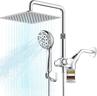 14 Spa Bathroom Ideas for Relaxing Warm Peaceful Retreats 54 Ryamen Upgraded Dual Shower Heads Combo, 10 inch Filtered Shower Head wi...
