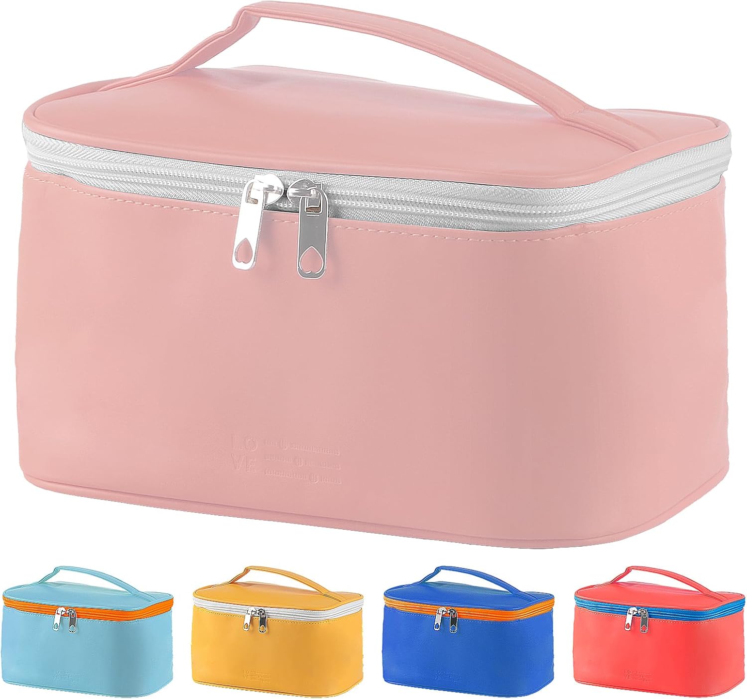 XhjzgcTech Travel Makeup Bag Organizer, Travel Toiletry Bag