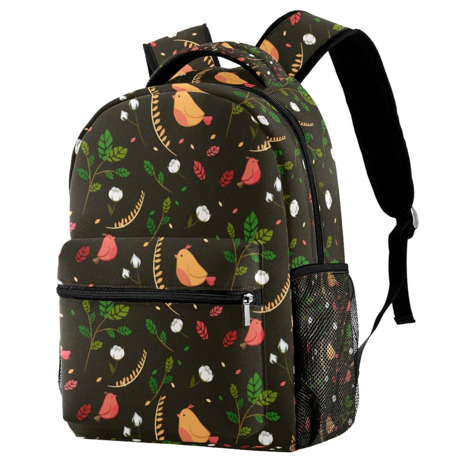 Sac à dos de voyage bleu et multicolore avec porte-bouteille