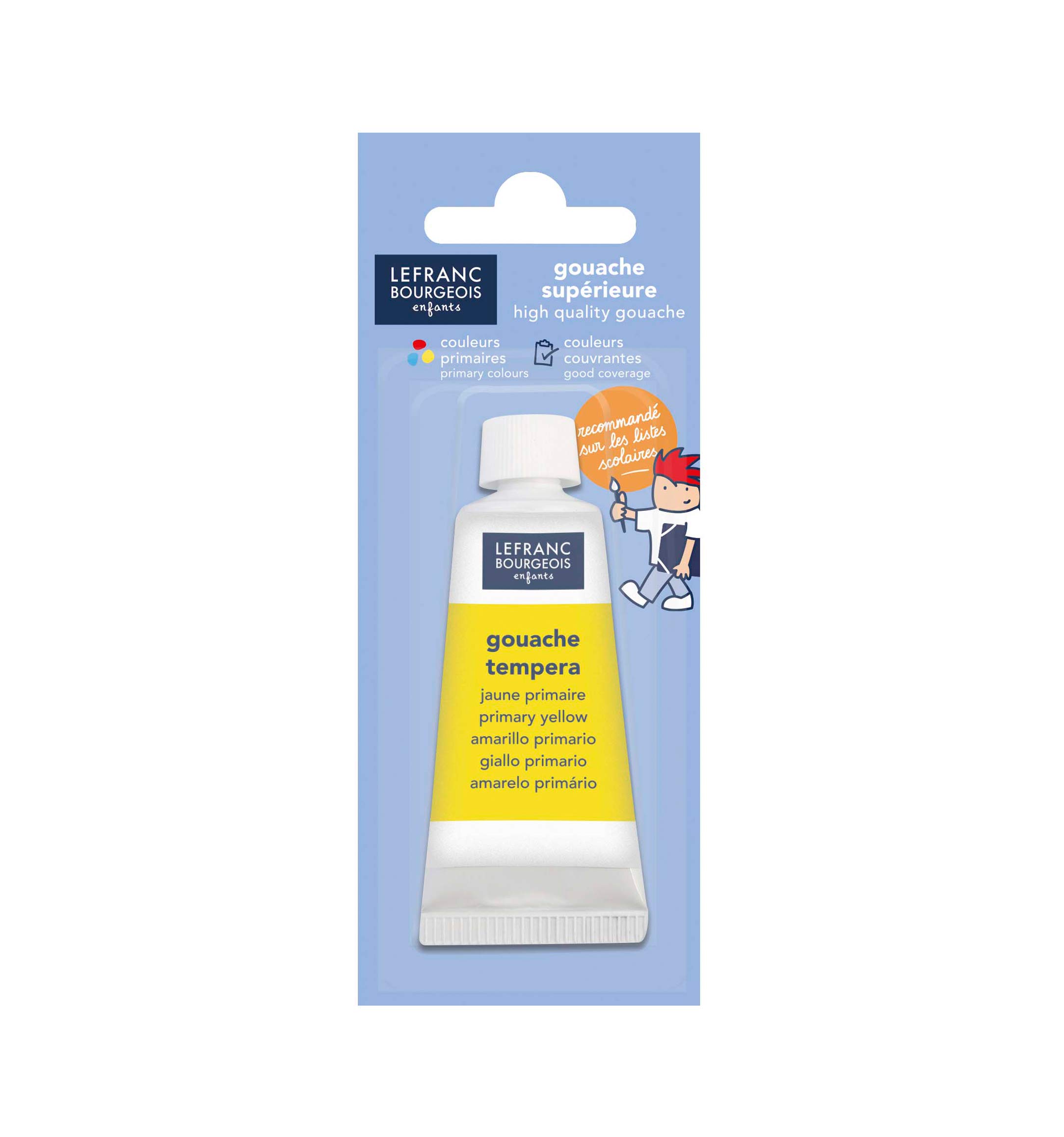 Lefranc & Bourgeois 807492 School Colours gouaco in tubi da 10 ml