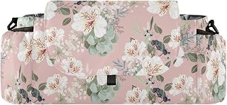 FRODOTGV White Floral Flower Leaves double stroller accessories diaper caddy stroller lightweight accesorios para coches de bebes