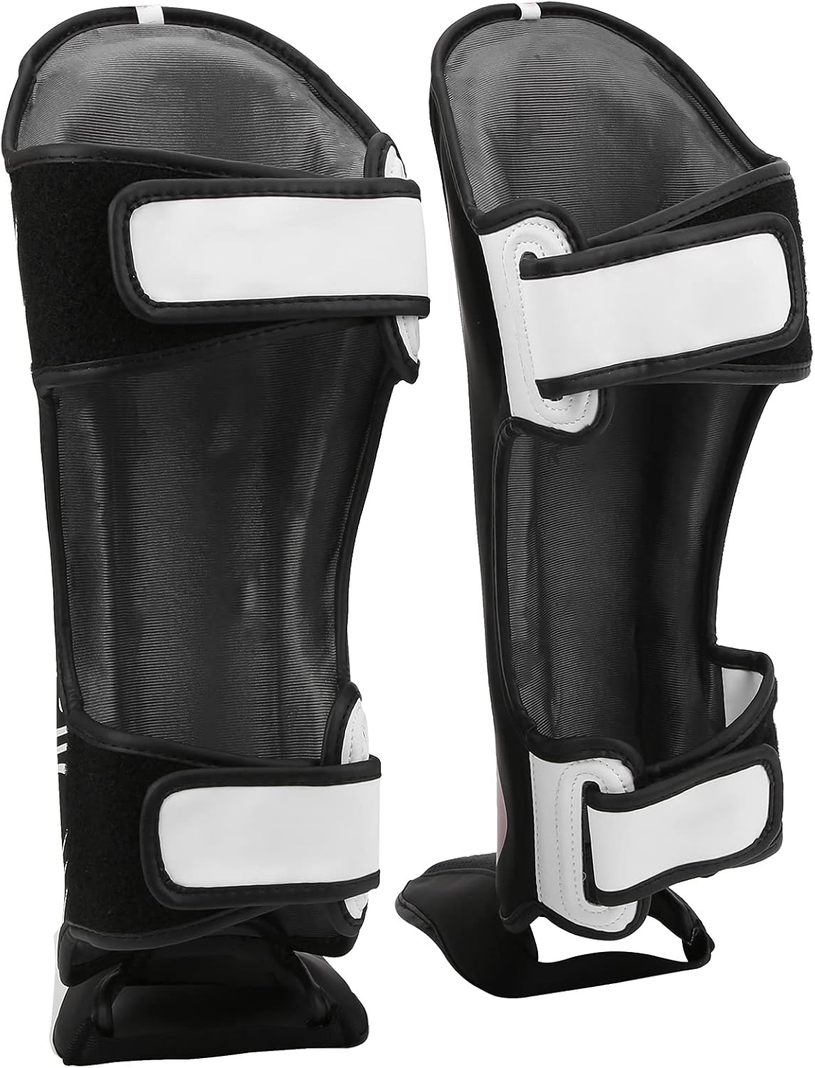 Shin Wated for Adults, Thickened Boxing Shine Legs for Muay Thai, Protection, Red Schiensbeinwchter