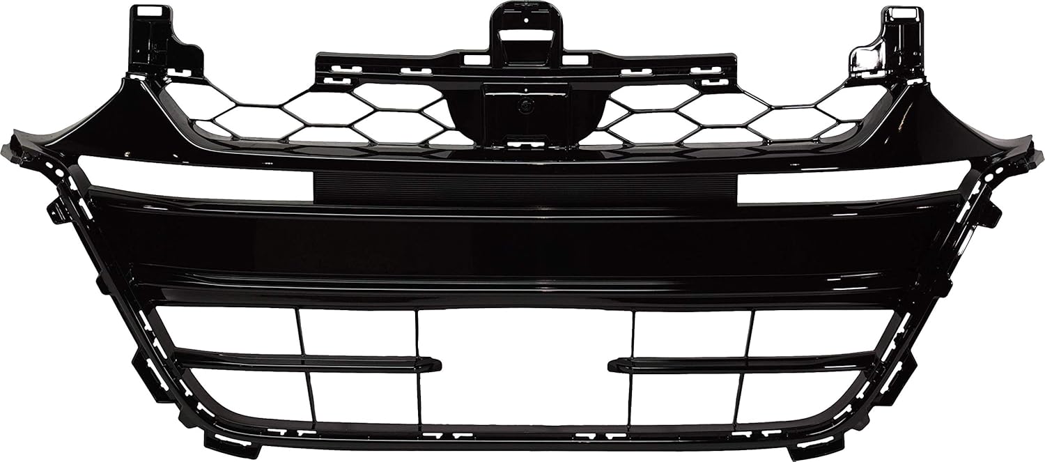Garage-Pro Grille Assembly Compatible with Honda Accord 2018-2020 Painted Black Lower HO1036130