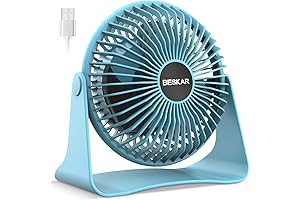 Small USB Desk Fan: Stay Cool and Productive with BESKAR