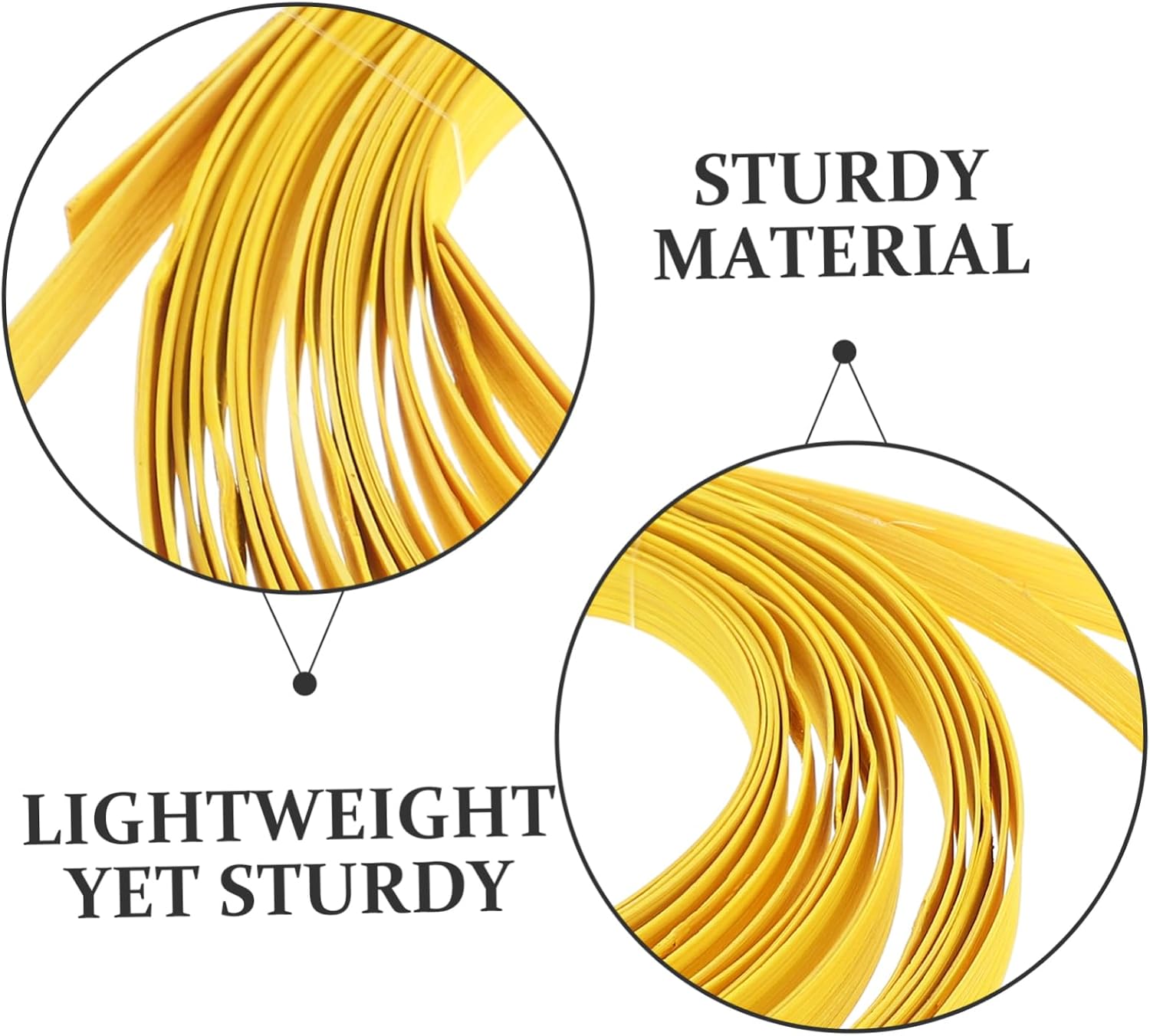 SHINEOFI 2rolls Natural Weaving Strips for Basketry Craft Projects Lightweight and Handmade Craft Supplies for Boxes and More