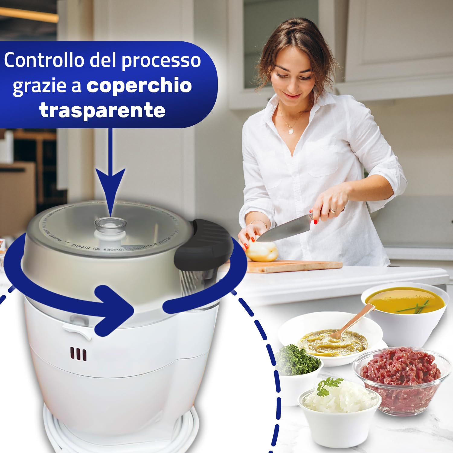 KIT 3 PZ COPERCHIO LAMA GIUNTO x TRITATUTTO MOULINEX 'LA MOULINETTE' DPA141/70H KIT 3 PZ COPERCHIO LAMA GIUNTO x TRITATUTTO MOULINEX 'LA MOULINETTE' DPA141/70H