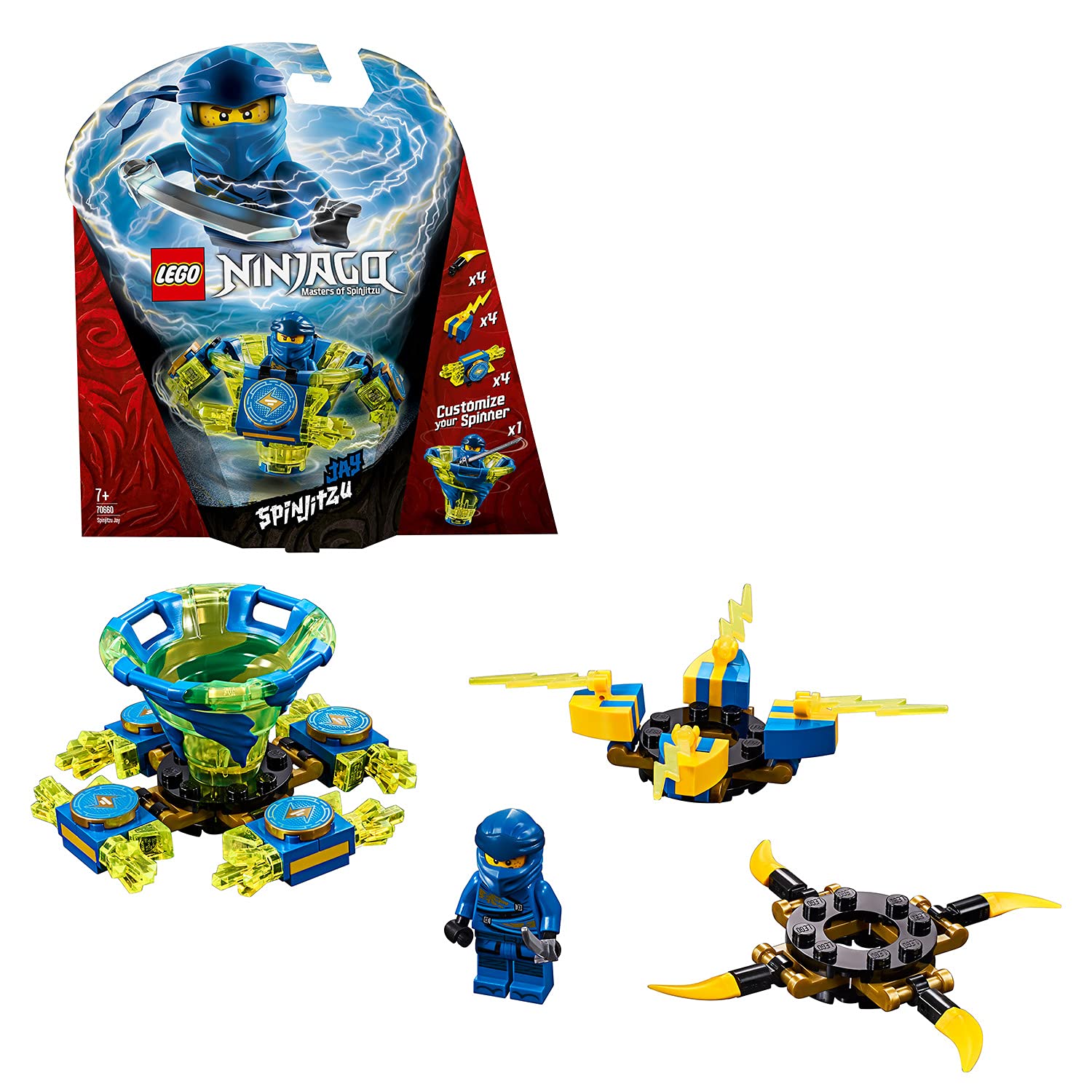 Buy LEGO NINJAGO Spinjitzu Jay Building 