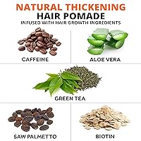 Vista 4 de FOLLICLE BOOSTER Pomada para el crecimiento del cabello, 1 paquete, impregnada con ingredientes de combate adelgazantes, formulación de crema a base