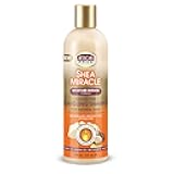 African Pride Shea Butter Miracle Detangling Shampoo, 12 Ounce