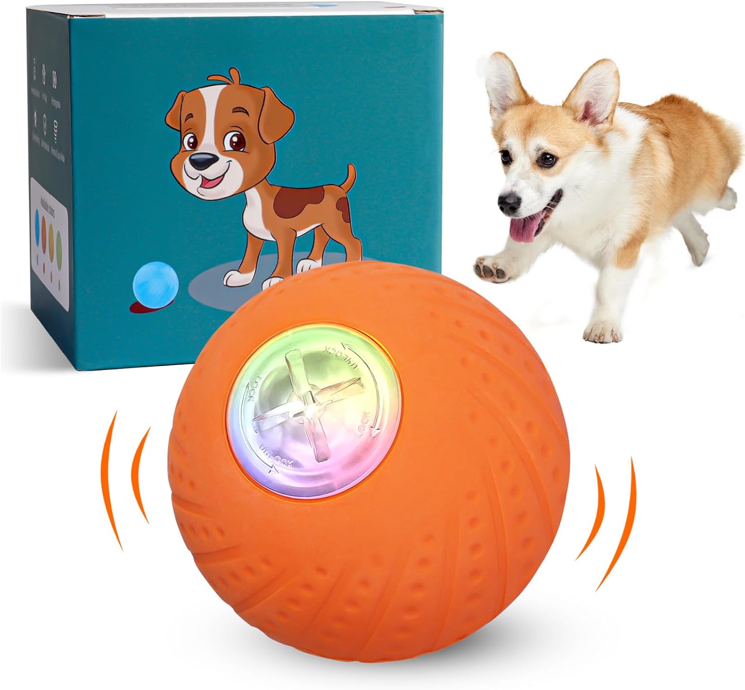 Pet Supplies Mewlmart Interactive Dog Toys Automatic Rolling Ball Dog