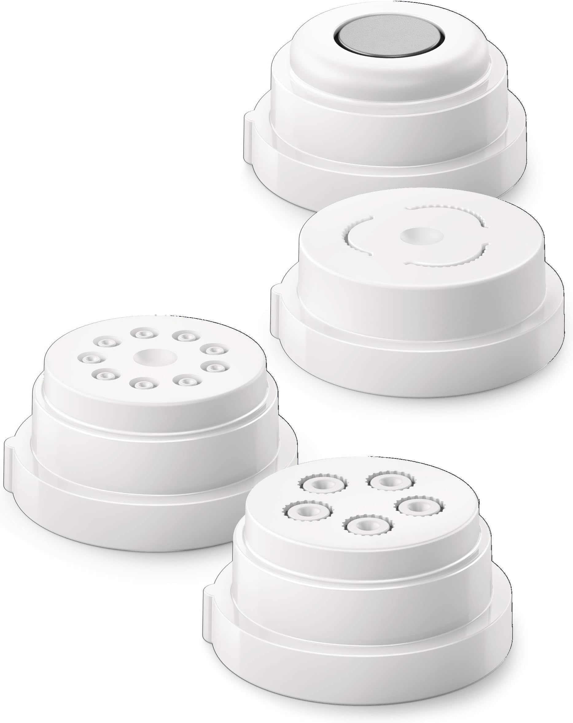 Philips Avance Pasta Maker 4-in-1 accessory shape kit- Shells and Paccheri, Rigatoni, & Macaroni