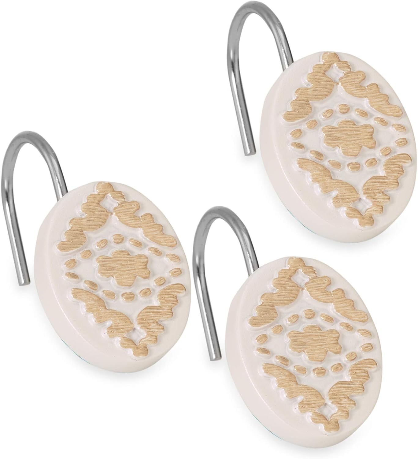 Popular Bath Arabella, Hooks, Beige
