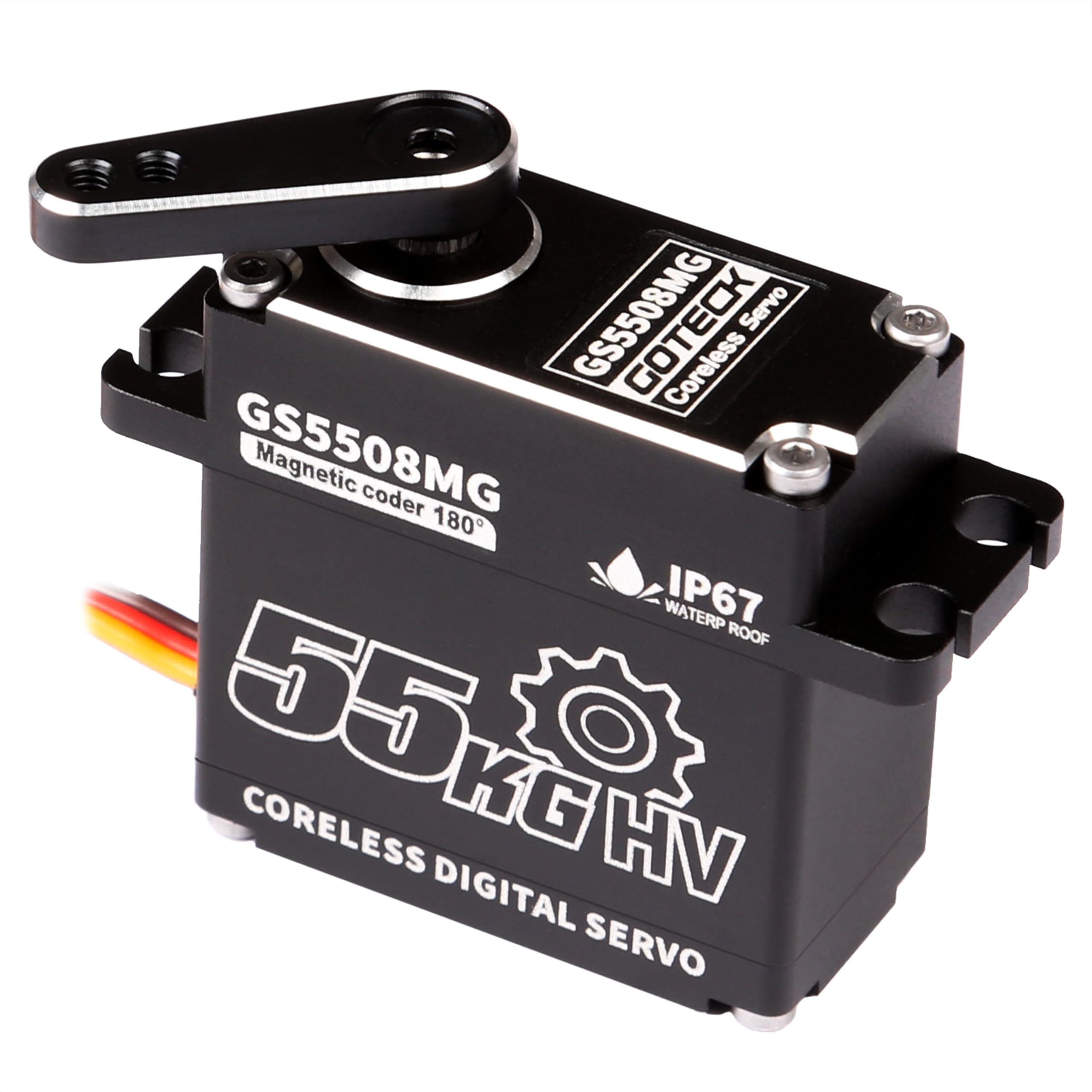 Amazon.com: GOTECK 55KG Coreless Digital Servo,High Voltage 8.4V