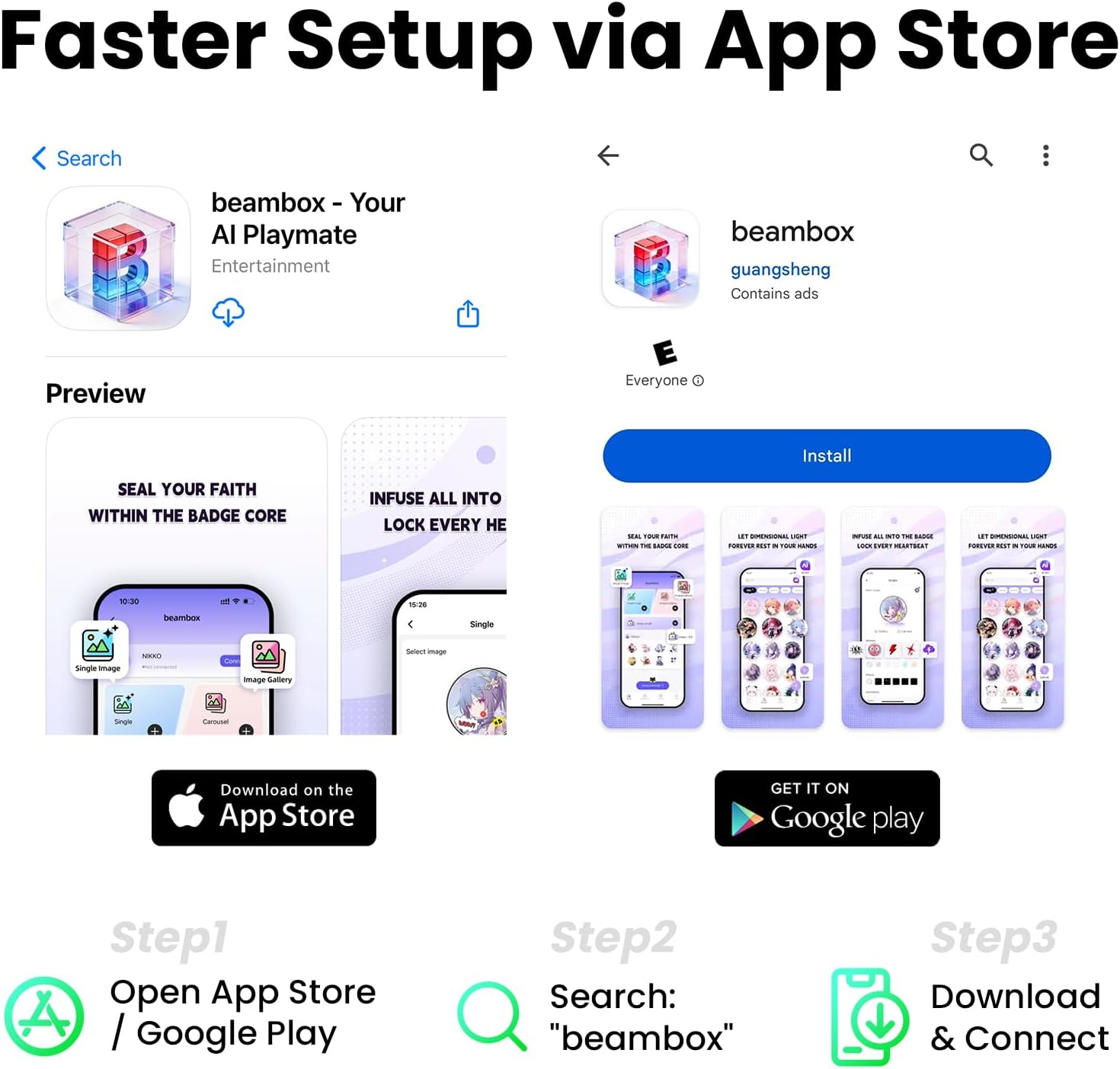 Pintura Digital Pin Badge with 1.8'' IPS Touch Screen, Pixel Badge Pin Digital Display, Customizable Photo Slideshow & Video, Ita Bag Accessory with Magnetic Clip, Gift for Girlfriends Cosplay Anime
