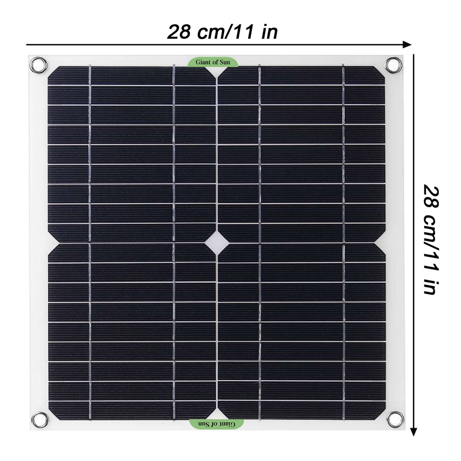 Zestaw Monokrystalicznych Paneli Słonecznych 200W, do Samochodów, Kamperów oraz Łodzi, Przenośny Panel Fotowoltaiczny, z Kontrolerem 10A 20A 30A 40A 50A 60A 70A 80A 90A 100A,60A