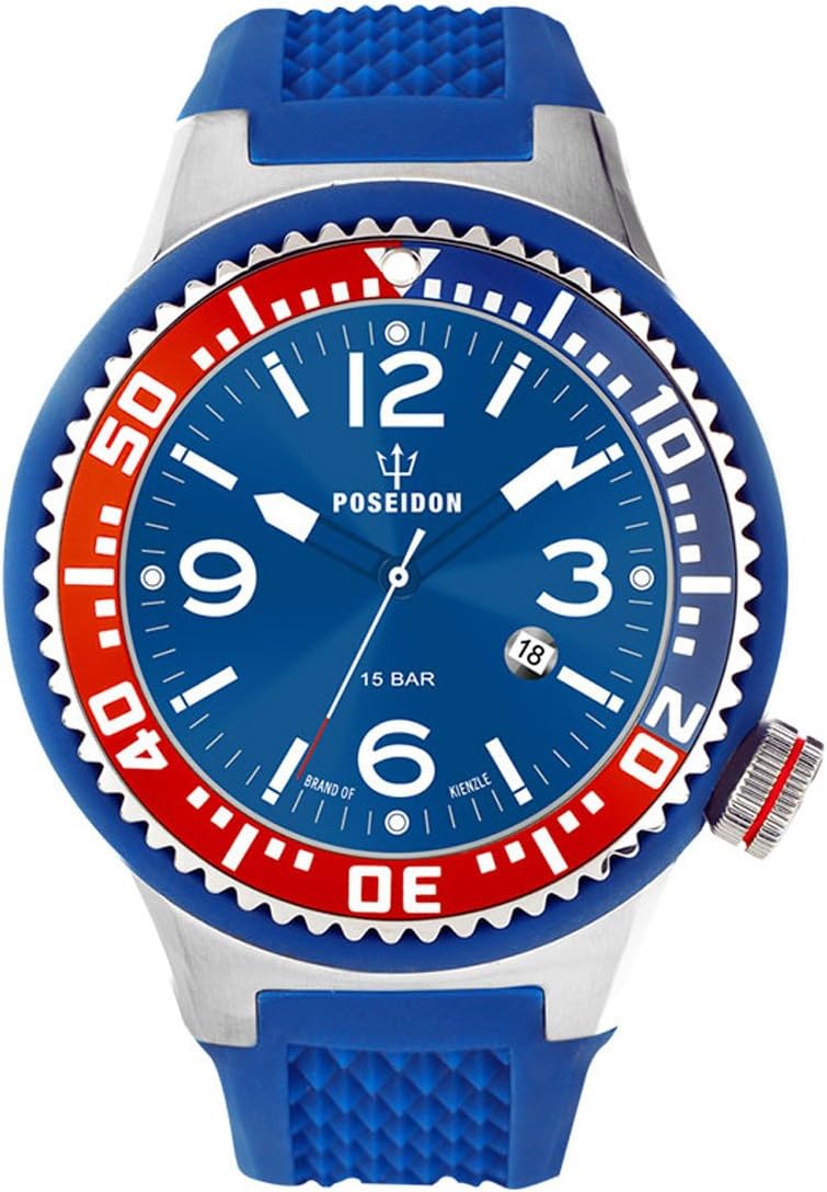Kienzle Women's Quartz Watch Poseidon S Slim K2103017043-00415 with Rubber Strap