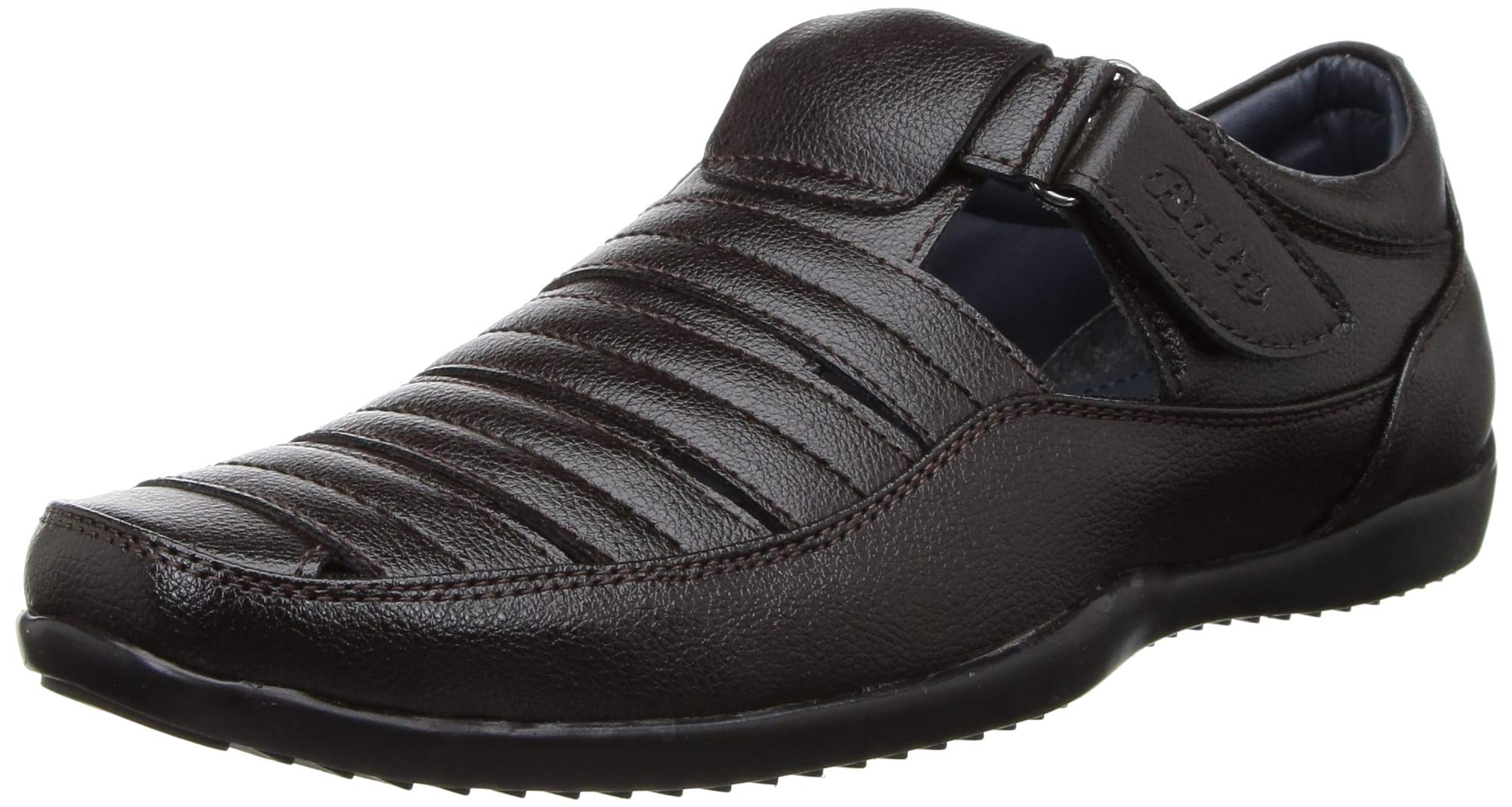 Bata Mens Boss-Grid Brown Sandals (B08VJHG2F7) Amazon Price History, Amazon Price Tracker