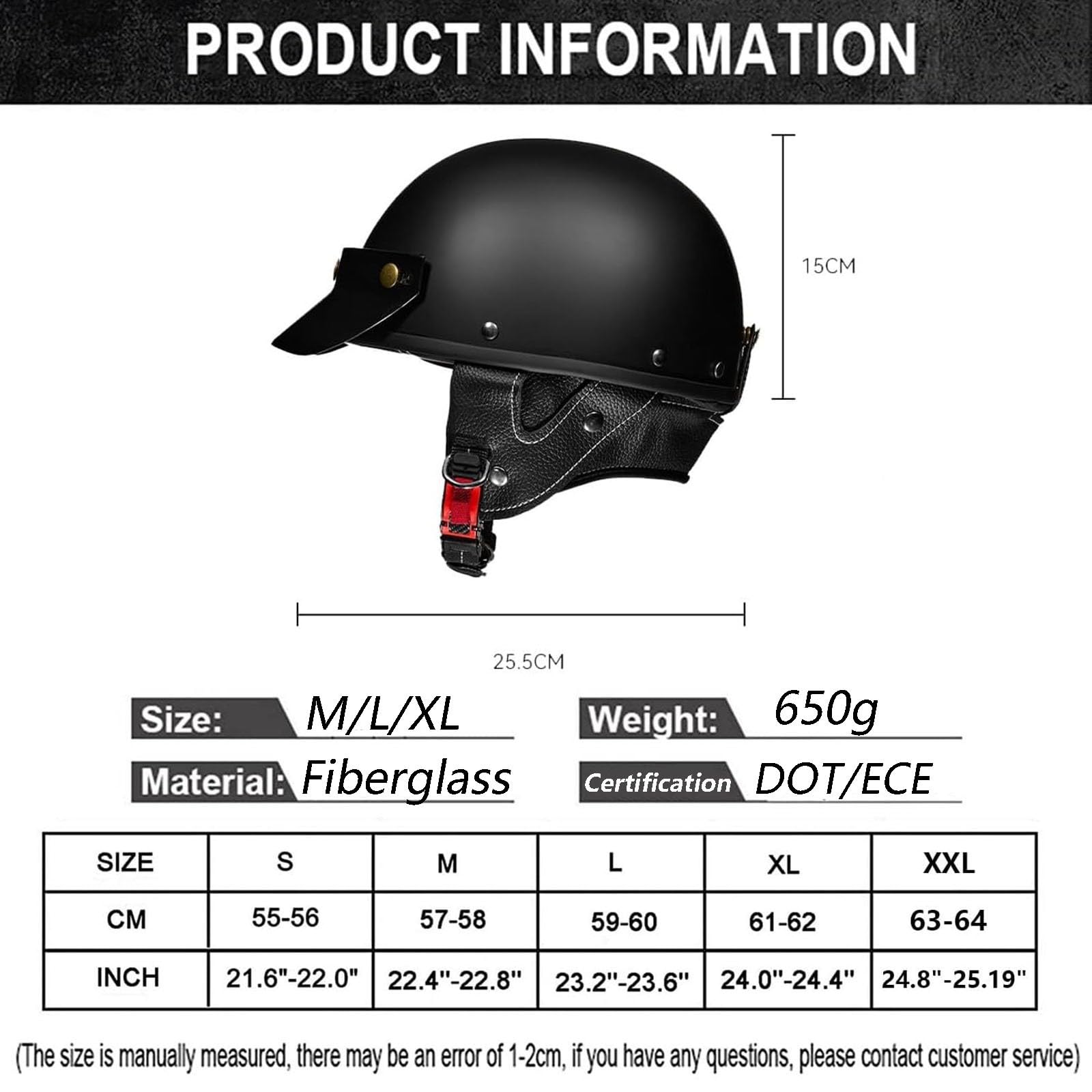 Cascos Jet Retro Cascos Half-Helmet Moto Vintage con Gafas Casco Aleman Moto Homologado ECEDOT Cascos Abiertos De Moto para Mujer Hombre Adultos Crucero Chopper Ciclomoter