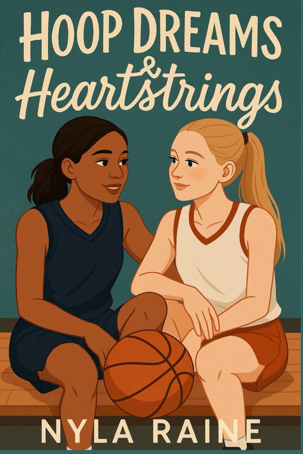 Freshman Flame, Senior Smoke: A Rivals-to-Lovers Sapphic Sports Romance (Hoop Dreams & Heartstrings)