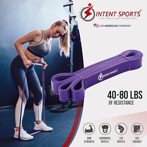 Miniatura 10 de INTENT SPORTS Pull Up Bandas de ayuda  Bandas de asistencia y resistencia para dominadas fitness estiramiento corporal trabajo de movilidad