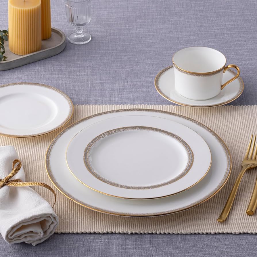 Noritake 食器セット 5客セット Amazon.com | Noritake Haku 5-Piece Place Setting, Service