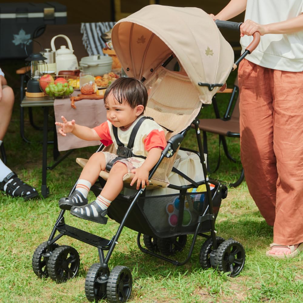 リッチェル LOGOS ツーリングバギー ベージュサムネイル3