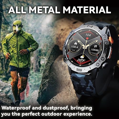Miniatura 6 de Smart Watch for Men Women, 1.43" AMOLED HD-Display (AnswerMake Call)Fitness Tracker with Heart Rate Blood Oxygen Monitor, 40Days Long Battery for