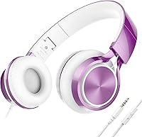 Vista 11 de AILIHEN Auriculares para Niños para la Escuela para Chicos, Auriculares con Micrófono para Chromebook Laptop Computadora Smartphone, Auriculares Azul