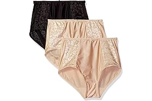 Women's Incontinence Underwear - Double Support Stretch Brief Pack