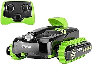 جهاز تحكم عن بعد من هاو داماي لاندجيماختس، دبابة كهربائية دوارة 360 درجة بتردد 2.4 جيجا هرتز وراديو مقاوم للماء (اللون: أخضر)