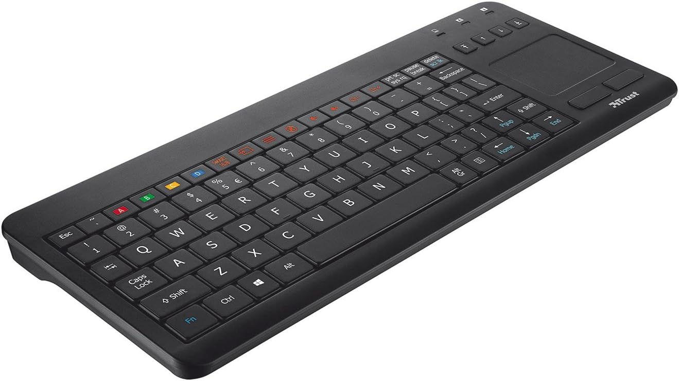 Trust Sento Wireless Keyboard with Touchpad for All Samsung TVs - UK Layout
