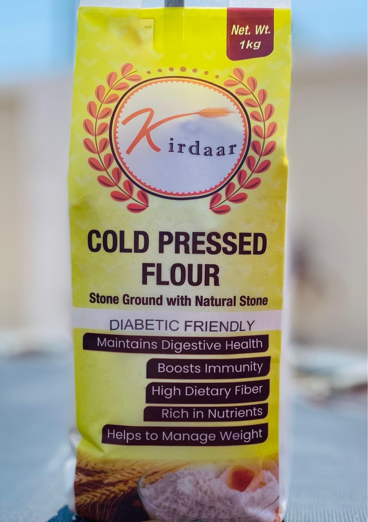 Kirdaar Diabetic Friendly Low GI Flour, Natural Stone Pressed, Clinically Certified Low GI, Unique Blend of 8- Grain, Sugar Control, Dietician Recommended, Multigrain Atta, by Rare Pure 1KG (B0DJ6P78N7) Amazon Price History, Amazon Price Tracker