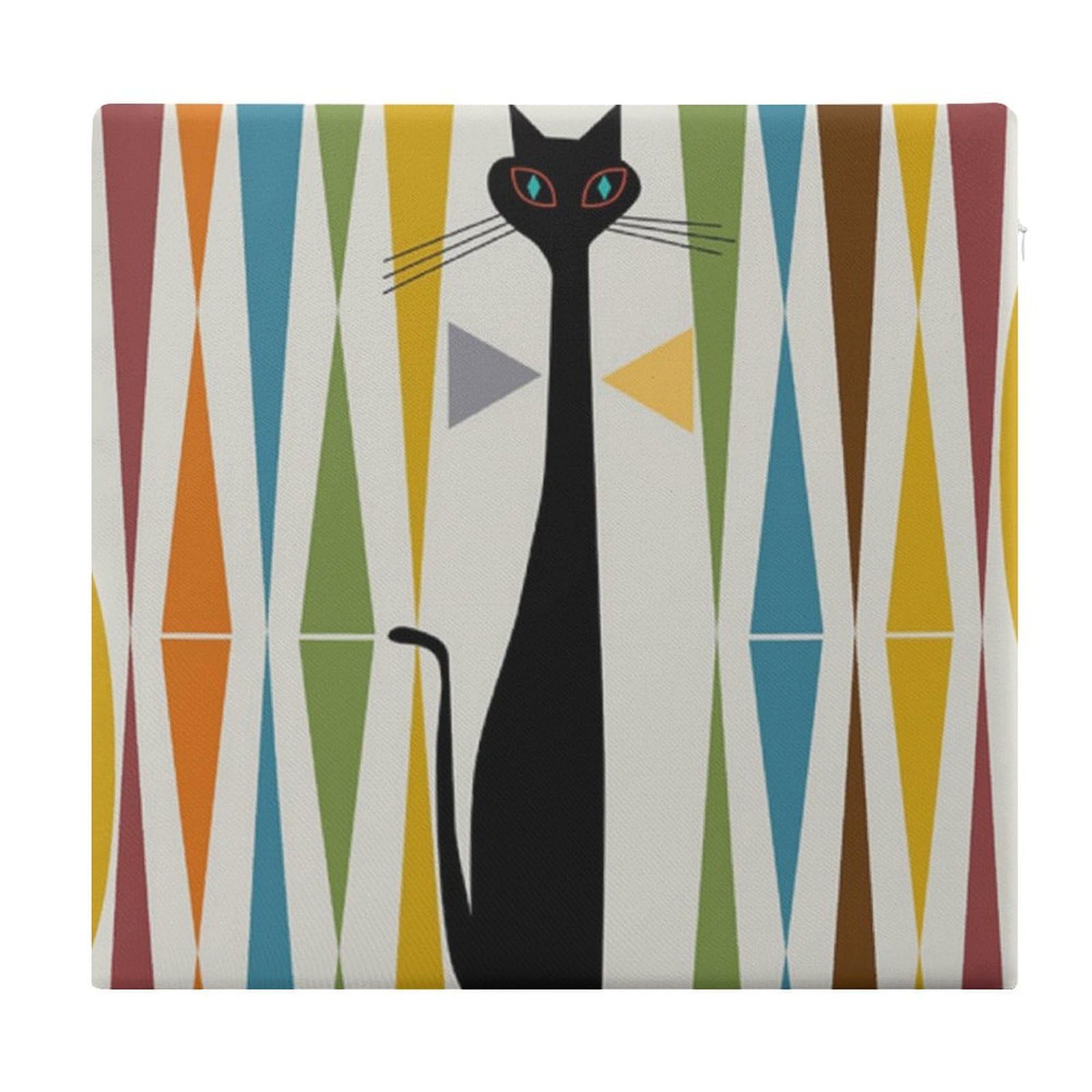 Cojín de gato para silla de comedor y oficina que decora tu zona de teletrabajo