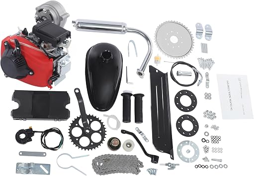 53cc 4 Stroke Bicycle Engine Kit 1.5kW 6800rpm Gas Motor Conversion Kit