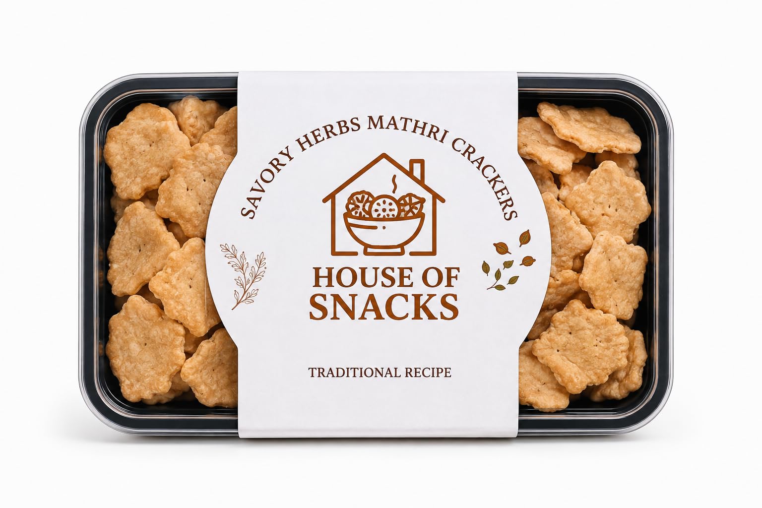 House of Snacks Mathri, Ajwain Flavour, 200gm
