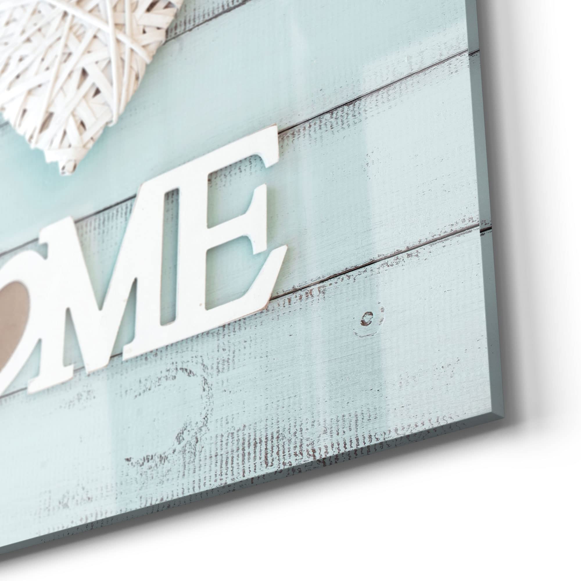 DEQORI Glazen magneetbord, 60 x 40 cm groot, motief pastelhemel, memobord van glas, magneetbord, inclusief magneten, pen en doek, voor keuken en kantoor, magnetisch en beschrijfbaar