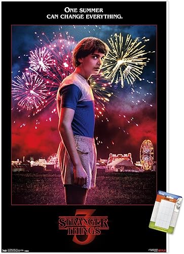 Vista 10 de Trends International Netflix Stranger Things: Season 3 - Póster de pared de Will Wall, 22.375 x 34 pulgadas, versión premium sin marco