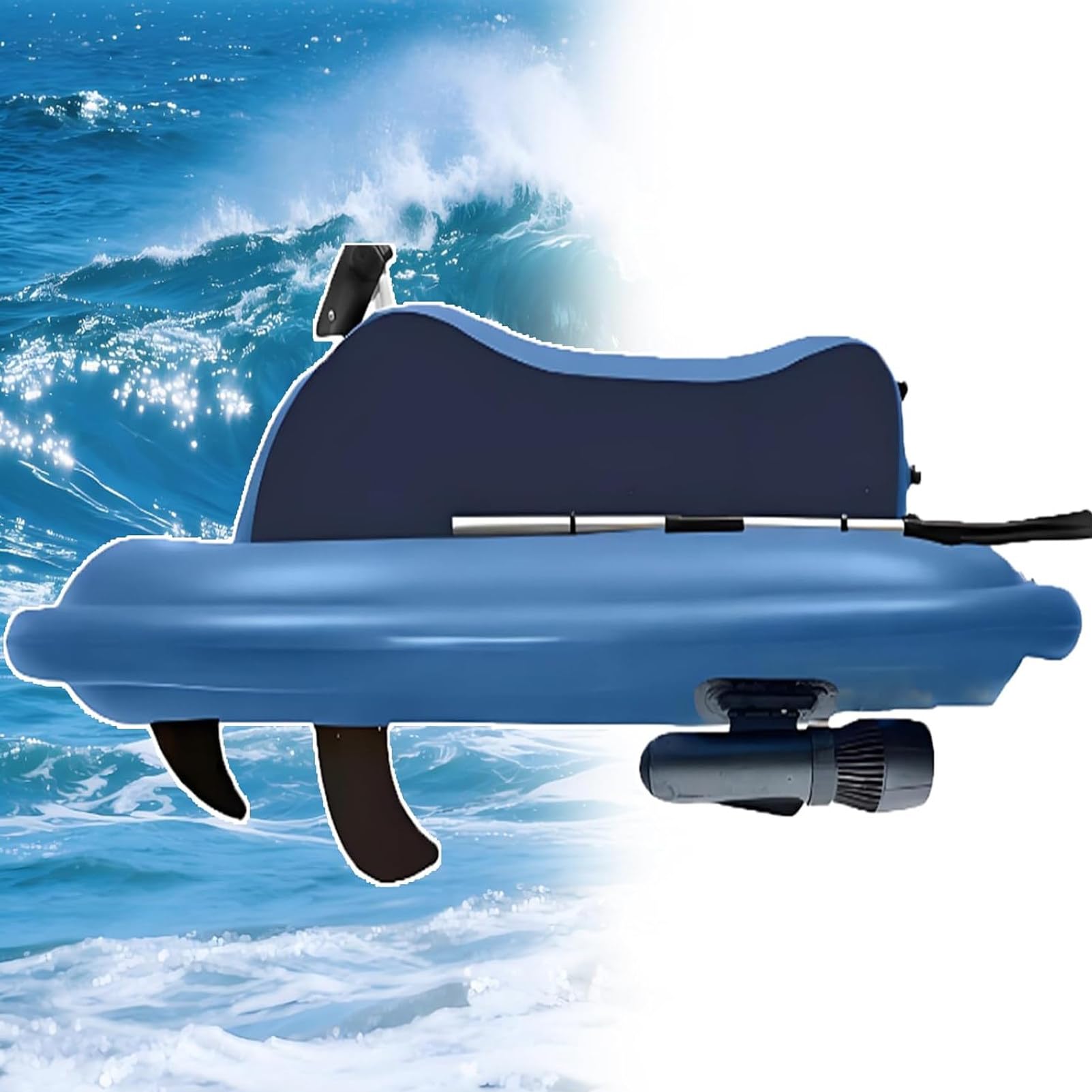 Moto de agua inflable eléctrica portátil con motor potente de 700W